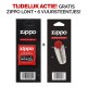 Zippo Pipe Lighter Chrome Brushed
